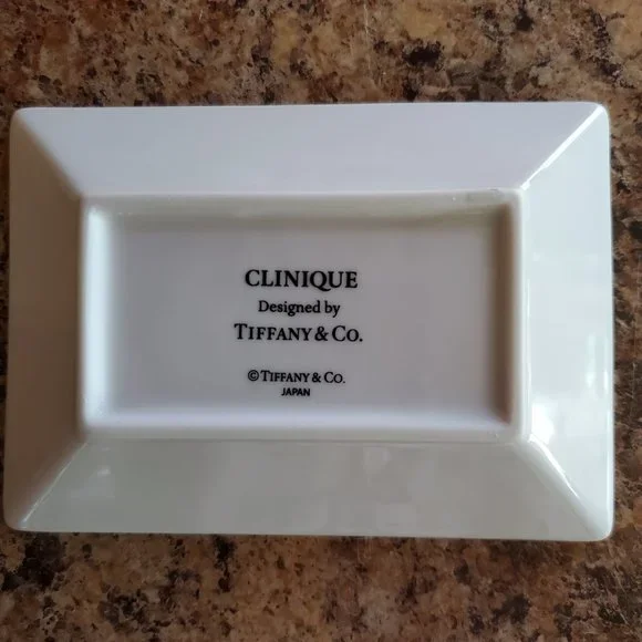 Tiffany & Co. Clinique Porcelain Jewelry Tray